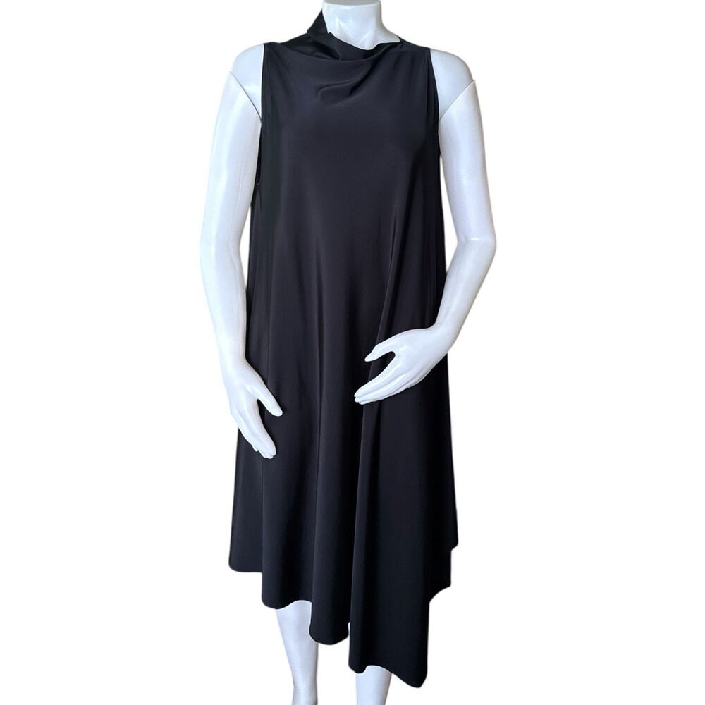 Wolford Kim Asymmetrical Black Dress Size M (Flaw)